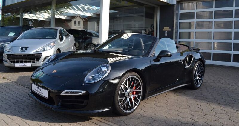 Schwarz Gebraucht 2014 Porsche 911 Turbo Cabriolet Chrono Cabrio | 99.995 € (Guter Preis) - Bild 1/4