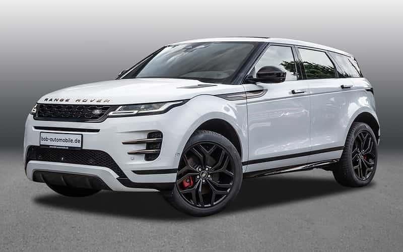 Weiß Gebraucht 2021 Land Rover Range Rover evoque Autobiography SUV | 46.910 € (Fairer Preis) - Bild 1/4