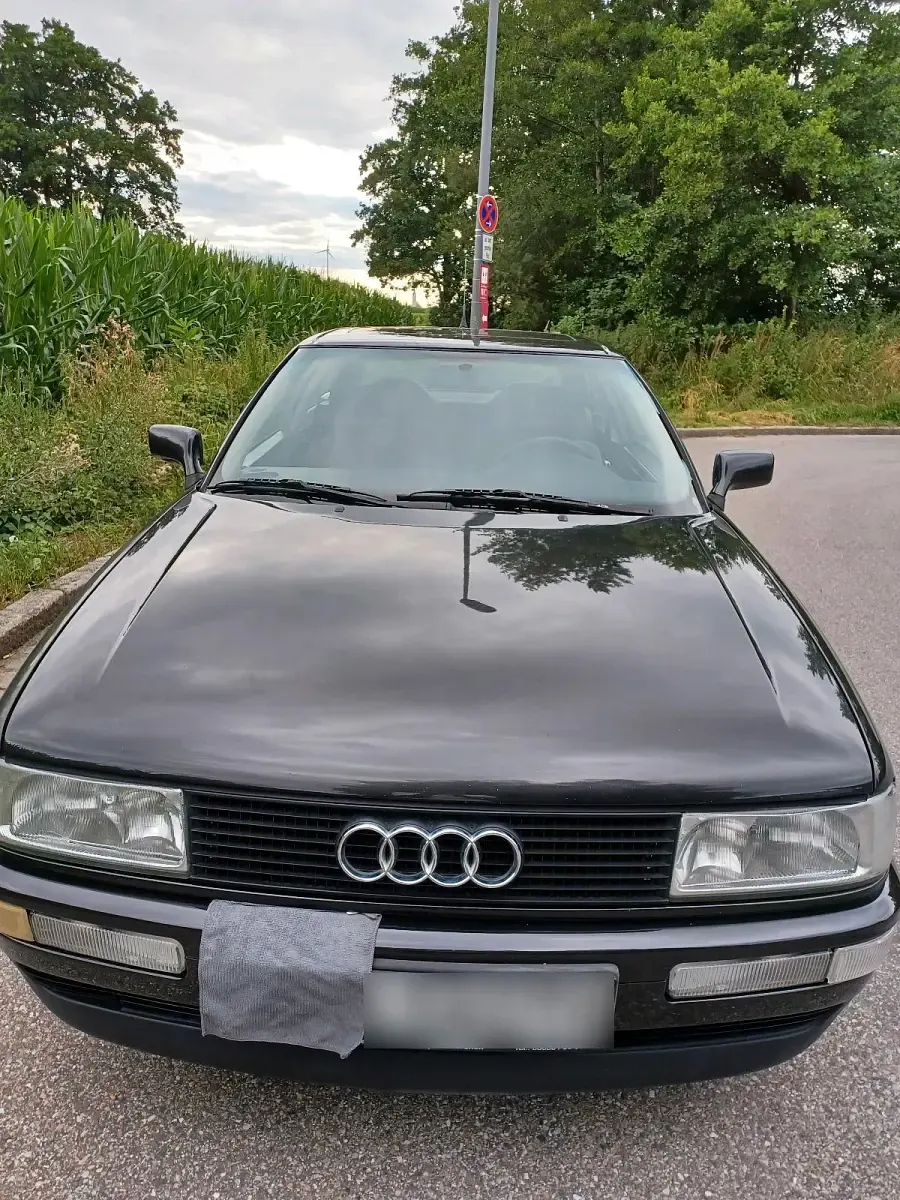 Gebraucht Audi Coupé 136 PS (100 kW) 1989 Schwarz Coupé
