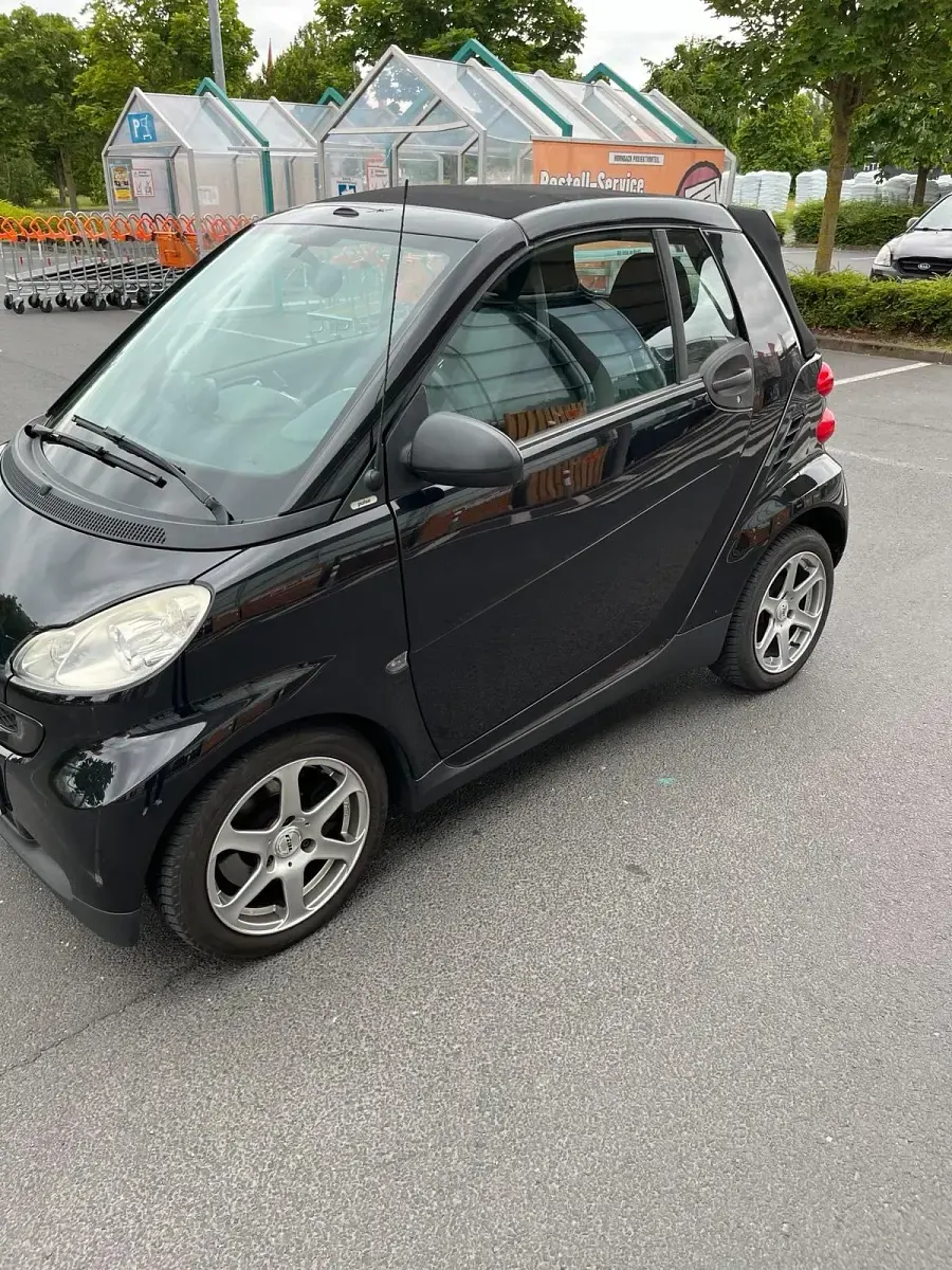 Gebraucht Smart ForTwo Cabrio 54 PS (39 kW) 2009 Schwarz Cabrio