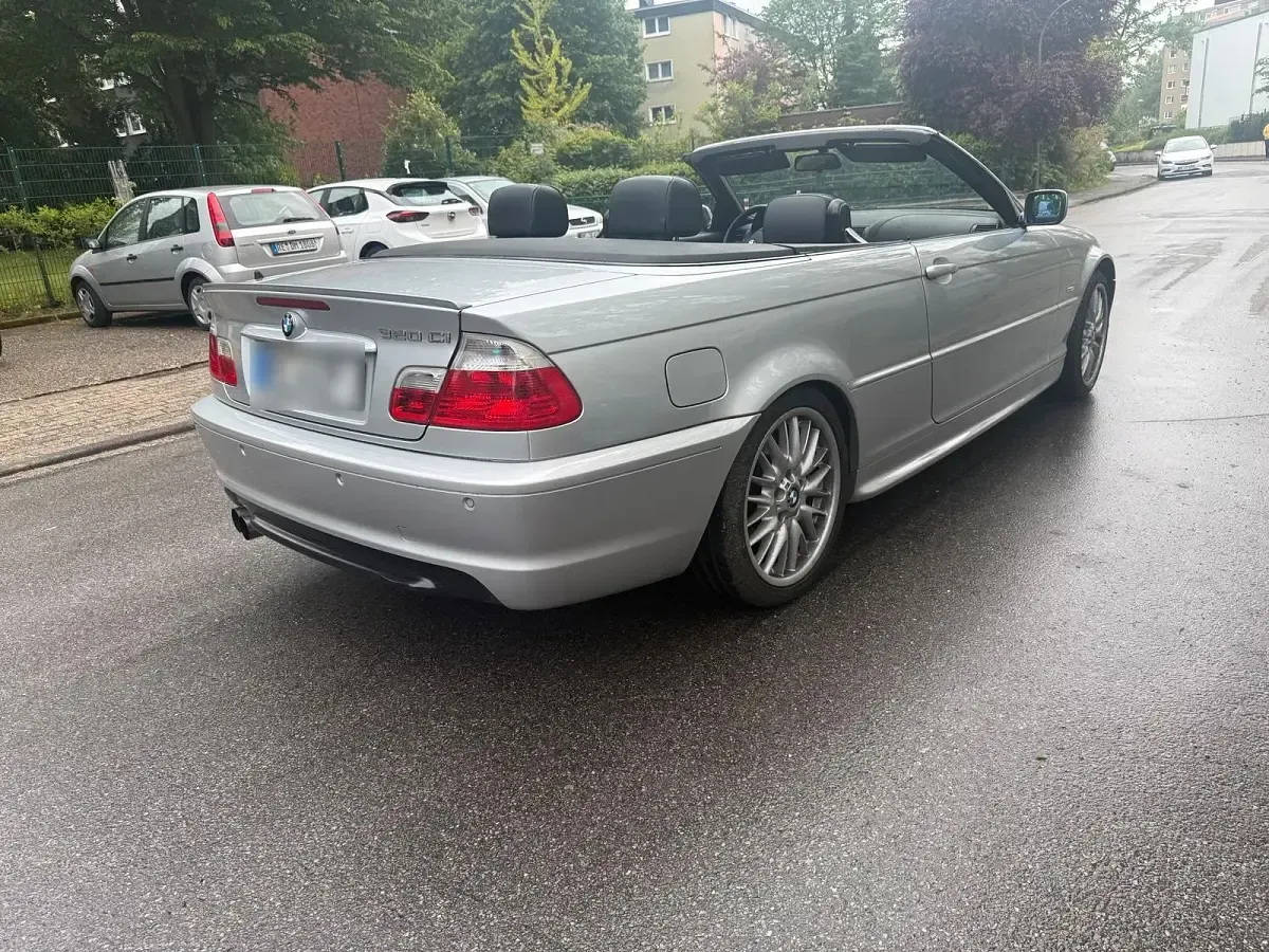 Gebraucht BMW 320 Cabriolet M Sport 170 PS (125 kW) 2002 Silber Cabrio
