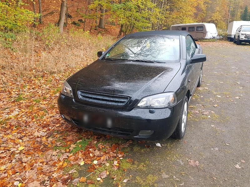 Gebraucht Opel Astra Cabriolet 2001 Schwarz Cabrio