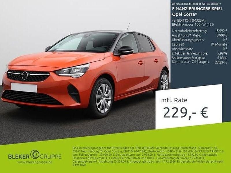 Gebraucht Opel Corsa-e Edition 100 kW (136 PS) 2023 Orange Kleinwagen