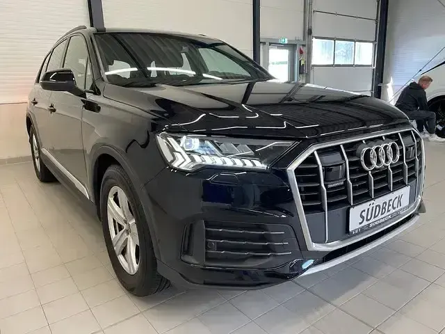 Gebraucht Audi Q7 Design 286 PS (210 kW) 2021 Orcaschwarz metallic SUV