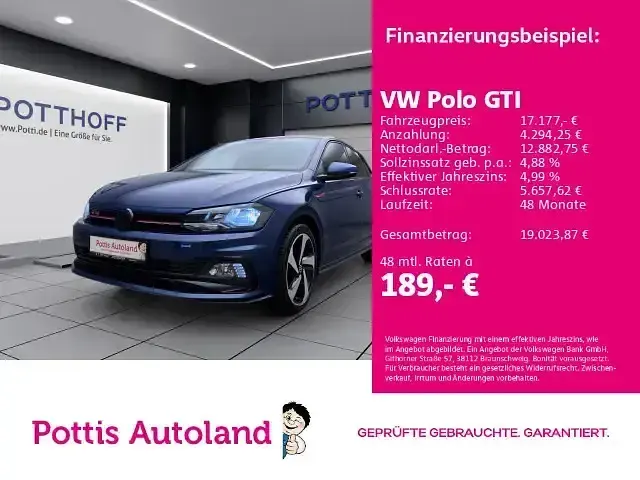 Gebraucht VW Polo GTI 200 PS (147 kW) 2020 Kleinwagen