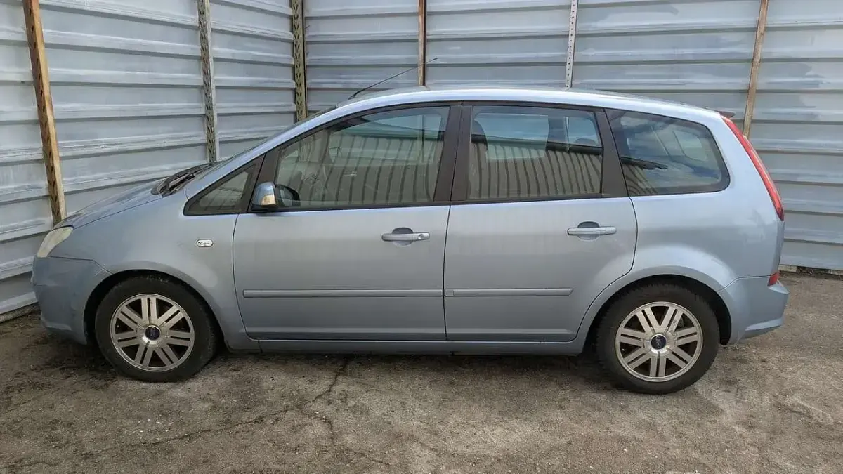 Gebraucht Ford C-MAX Ghia 125 PS (91 kW) 2007 Silber Van / Kleinbus