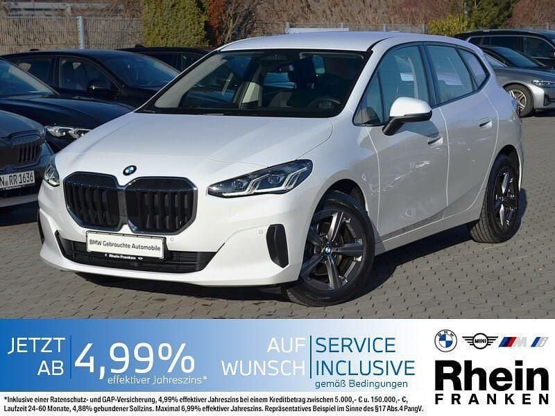 Weiß Gebraucht 2024 BMW 216 Active Tourer Van / Kleinbus | 23.870 € (Superpreis) - Bild 1/4