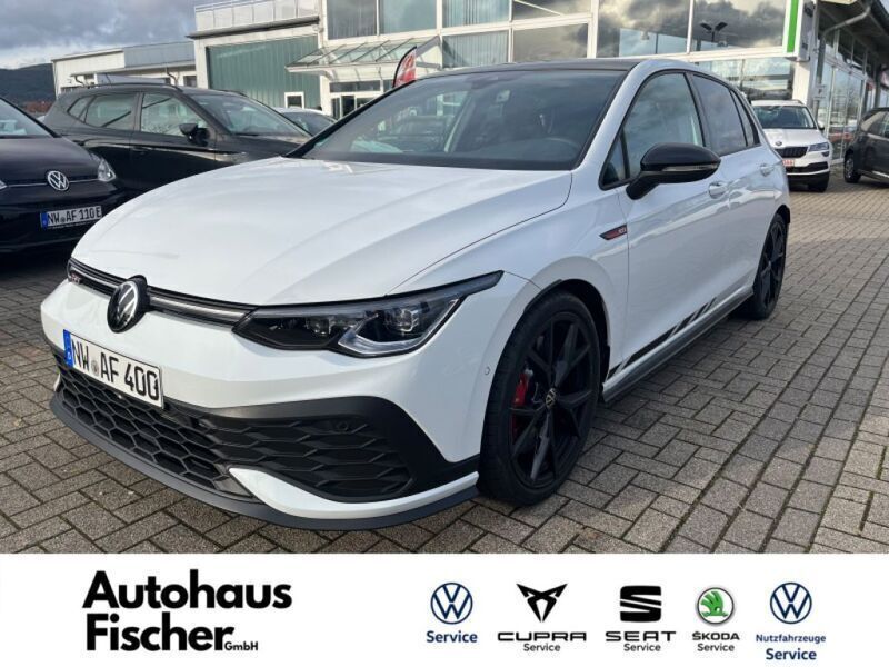 Pure white Gebraucht 2023 VW Golf VIII GTI Clubsport Limousine | 48.900 € - Bild 1/4