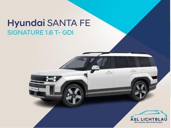 Weiß (creamy white / mic) Neu 2025 Hyundai Santa Fe Comfort SUV | 50.490 € (Superpreis) - Bild 1/1