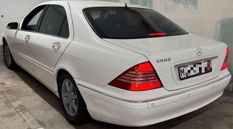 Weiß Gebraucht 2001 Mercedes S430 Limousine | 3.990 € (Fairer Preis) - Bild 1/4