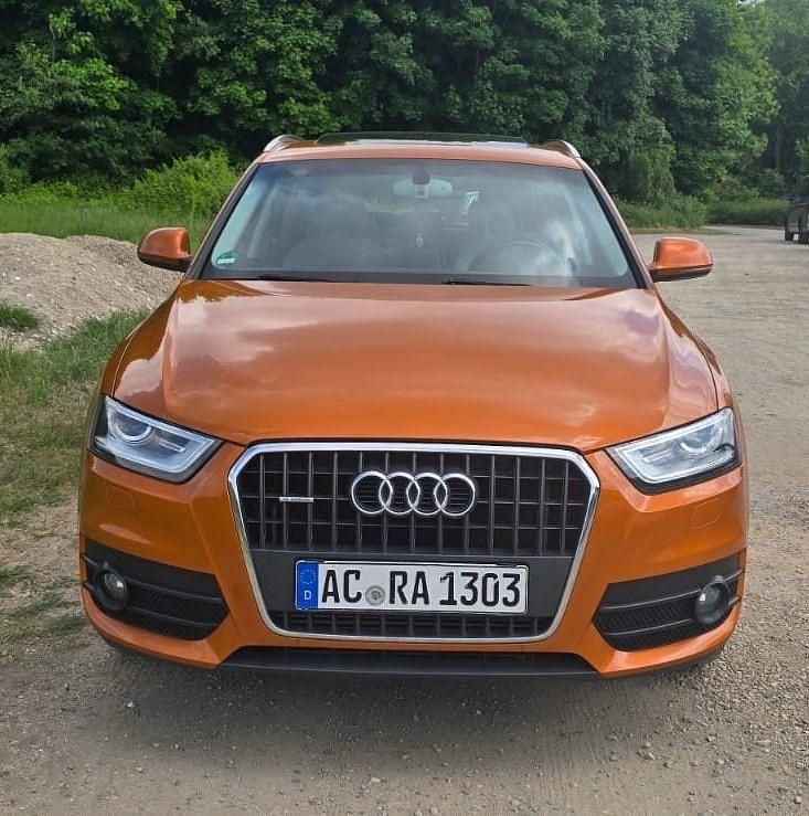 Orange Gebraucht 2013 Audi Q3 Sport SUV | 12.800 € (Fairer Preis) - Bild 1/4
