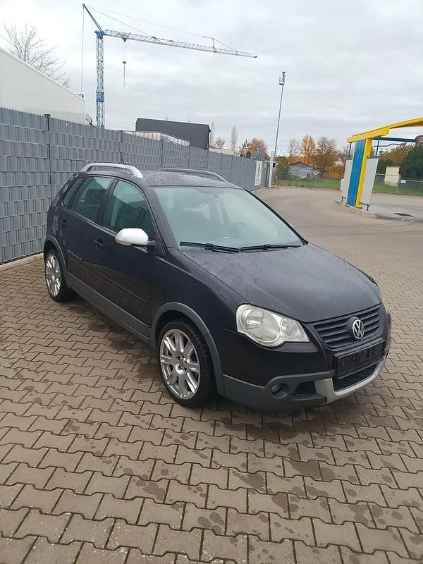 Gebraucht VW Polo Cross 69 PS (50 kW) 2006 Schwarz Kleinwagen