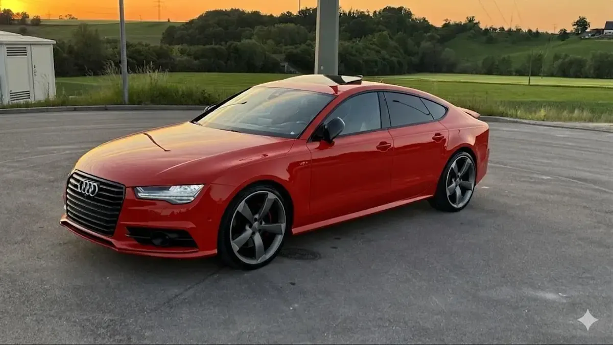 Gebraucht Audi A7 Competition 326 PS (239 kW) 2016 Rot Kleinwagen