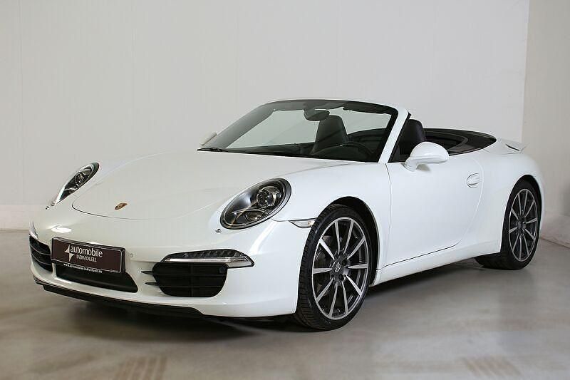 Gebraucht Porsche 911 Carrera Cabriolet 349 PS (256 kW) 2013 Weiss uni Cabrio