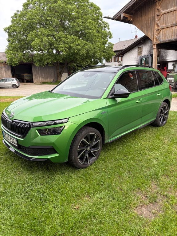 Grün Gebraucht 2020 Skoda Kamiq Monte Carlo SUV | 18.970 € (Guter Preis) - Bild 1/4