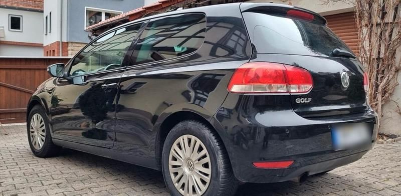 Brugt VW Golf VI 105 HK (77 kW) 2009 Sort Hatchback