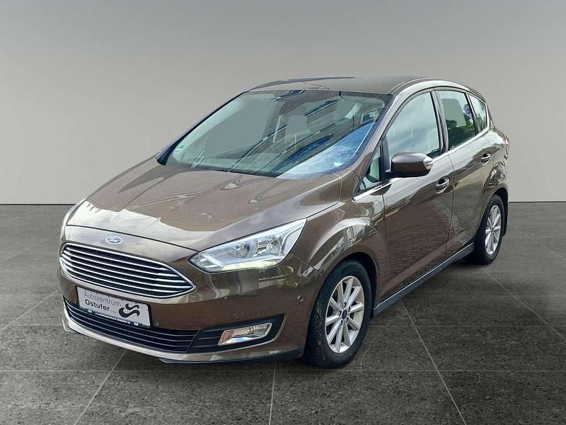 Toffeebraun metallic Gebraucht 2018 Ford C-MAX Titanium Van / Kleinbus | 13.190 € (Fairer Preis) - Bild 1/4