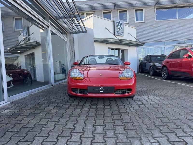 Usata Porsche Boxster 204 CV (150 kW) 1998 Rosso Cabrio