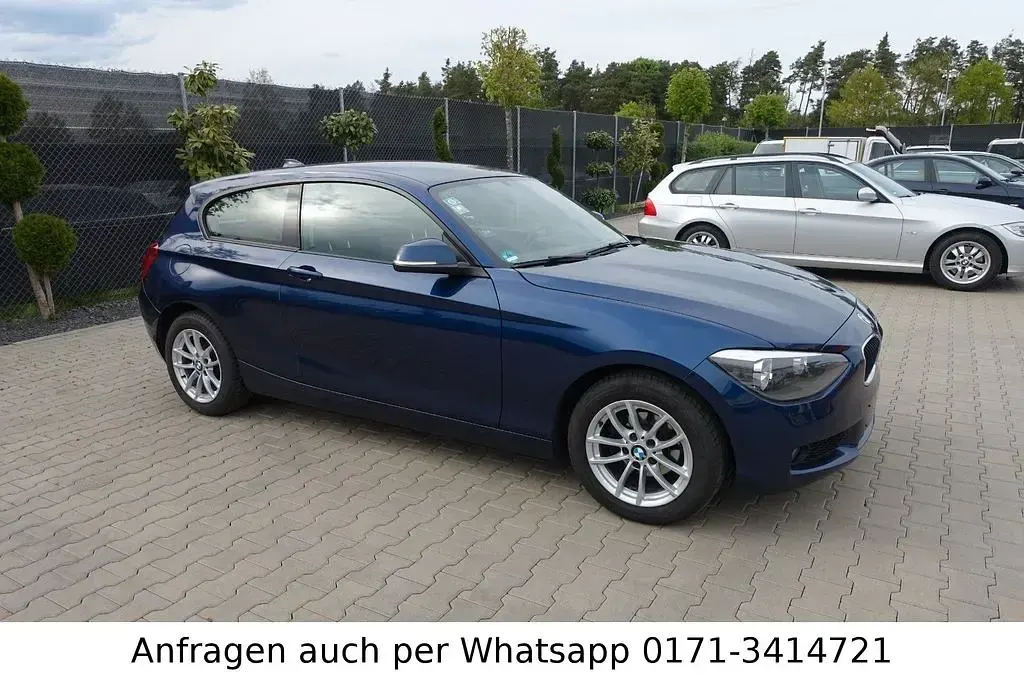 Gebraucht BMW 114 Advantage 95 PS (69 kW) 2013 Blau Kleinwagen