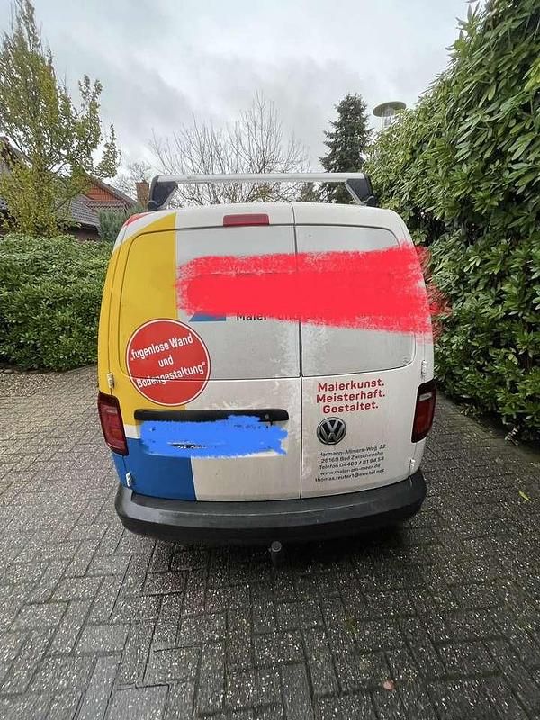 Gebraucht VW Caddy Maxi 102 PS (75 kW) 2019 Weiß Van / Kleinbus