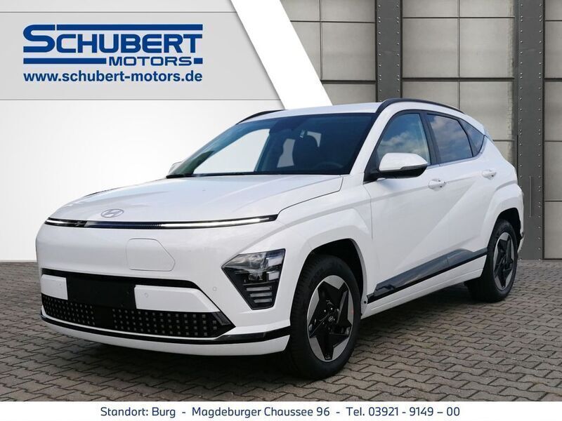 Weiss Gebraucht 2024 Hyundai Kona Trend SUV | 29.890 € (Superpreis) - Bild 1/4