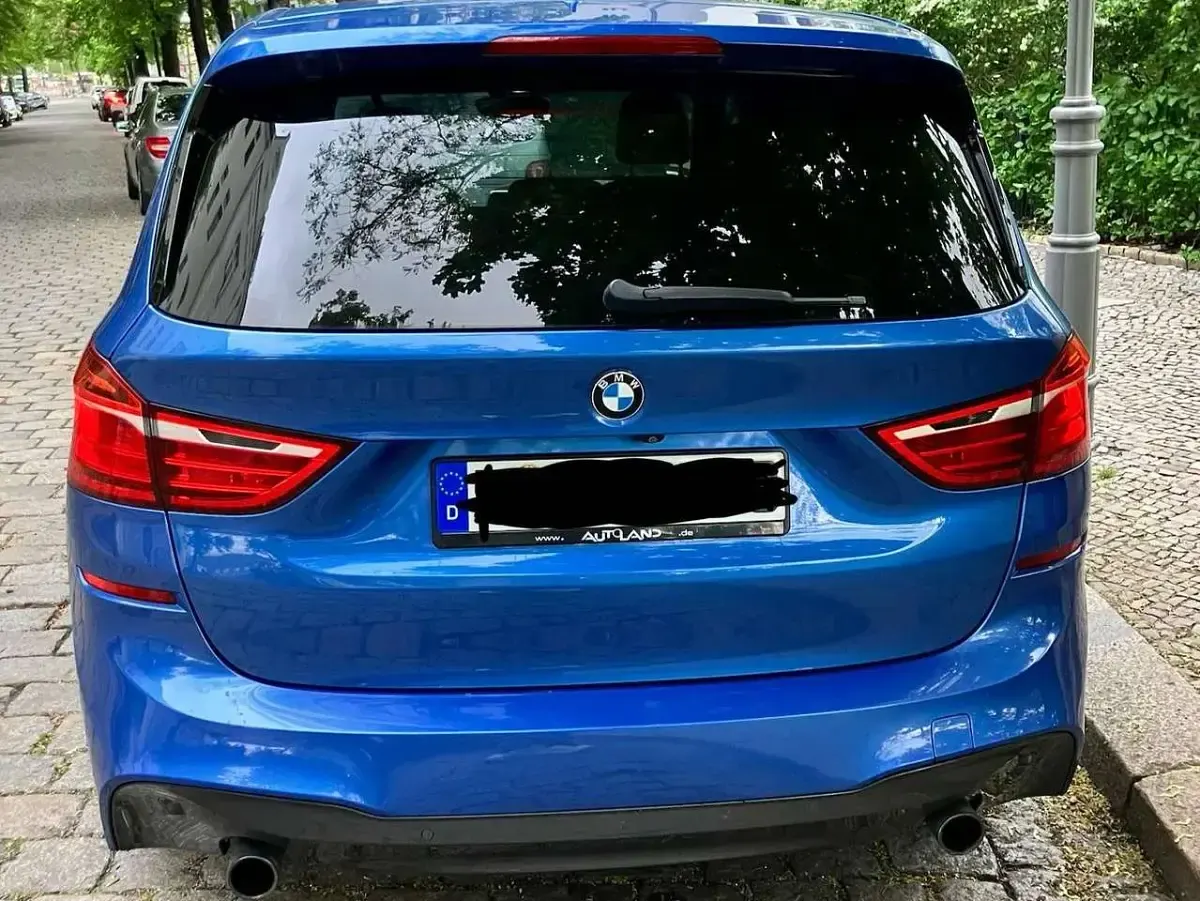 Gebraucht BMW 220 Gran Tourer M Sport 192 PS (141 kW) 2016 Blau Van / Kleinbus