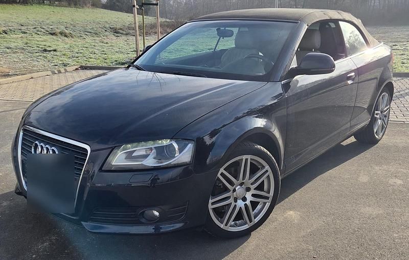 Blau Gebraucht 2008 Audi A3 Cabriolet Cabrio | 4.795 € (Superpreis) - Bild 1/4