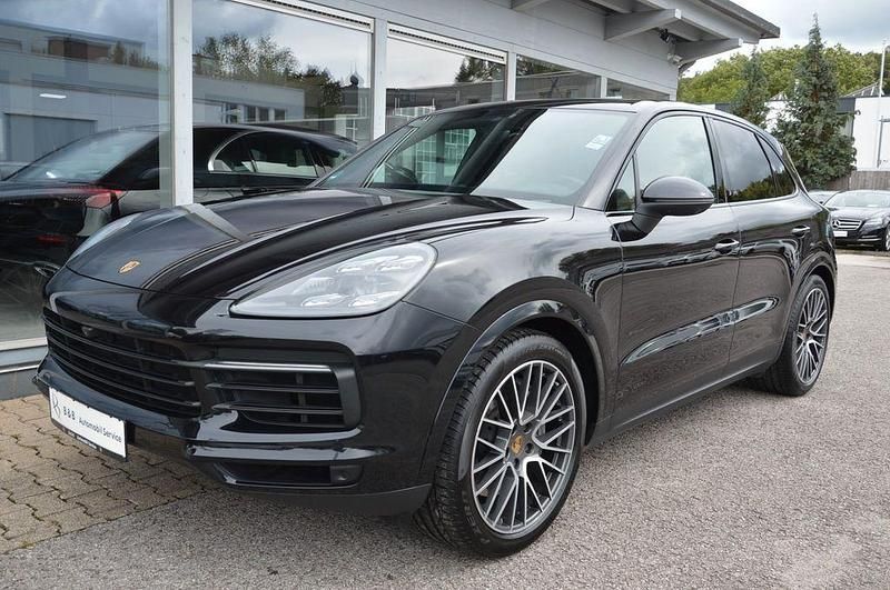 Schwarz Gebraucht 2018 Porsche Cayenne S Chrono SUV | 51.990 € (Superpreis) - Bild 1/4