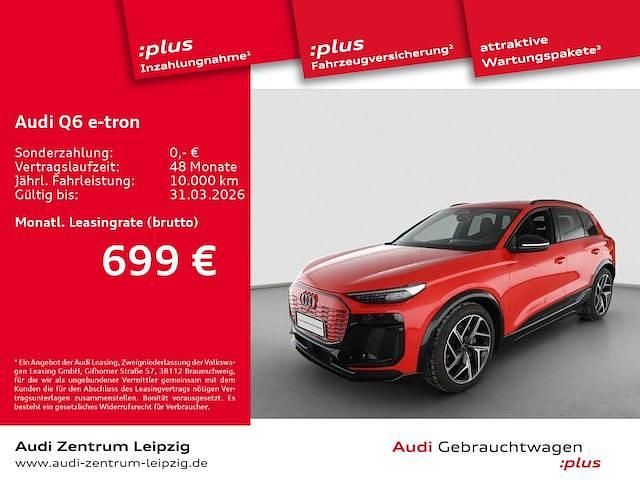 Gebraucht Audi Q6 e-tron Ambiente 284 kW (387 PS) 2025 Soneirarot metallic SUV