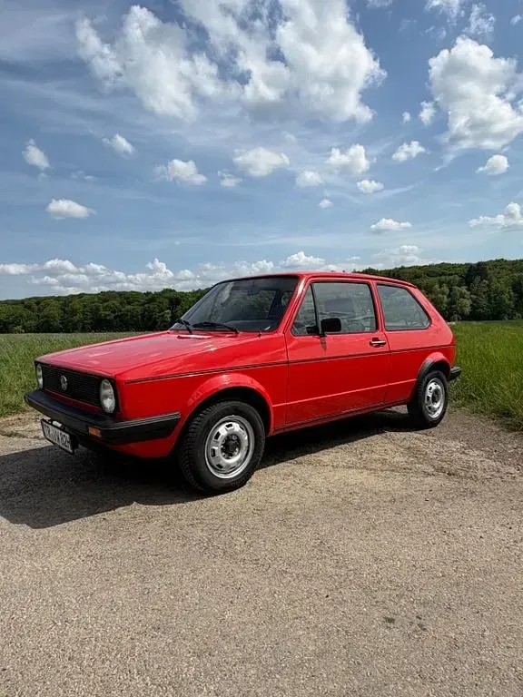 Gebraucht VW Golf I 50 PS (36 kW) 1982 Rot Kleinwagen