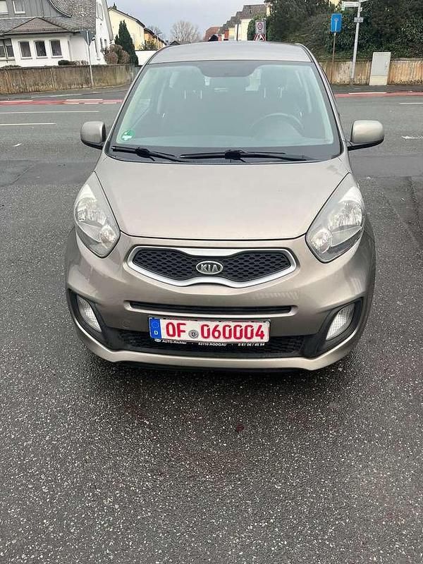 Gebraucht Kia Picanto Edition 7 69 PS (50 kW) 2012 Titaniumsilber met. Kleinwagen