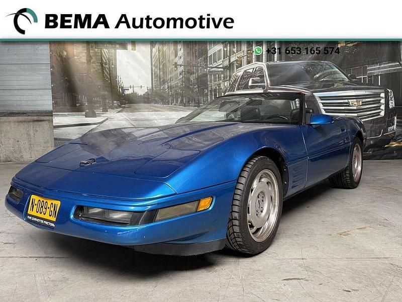Blau Gebraucht 1991 Chevrolet Corvette Cabrio | 17.950 € - Bild 1/4