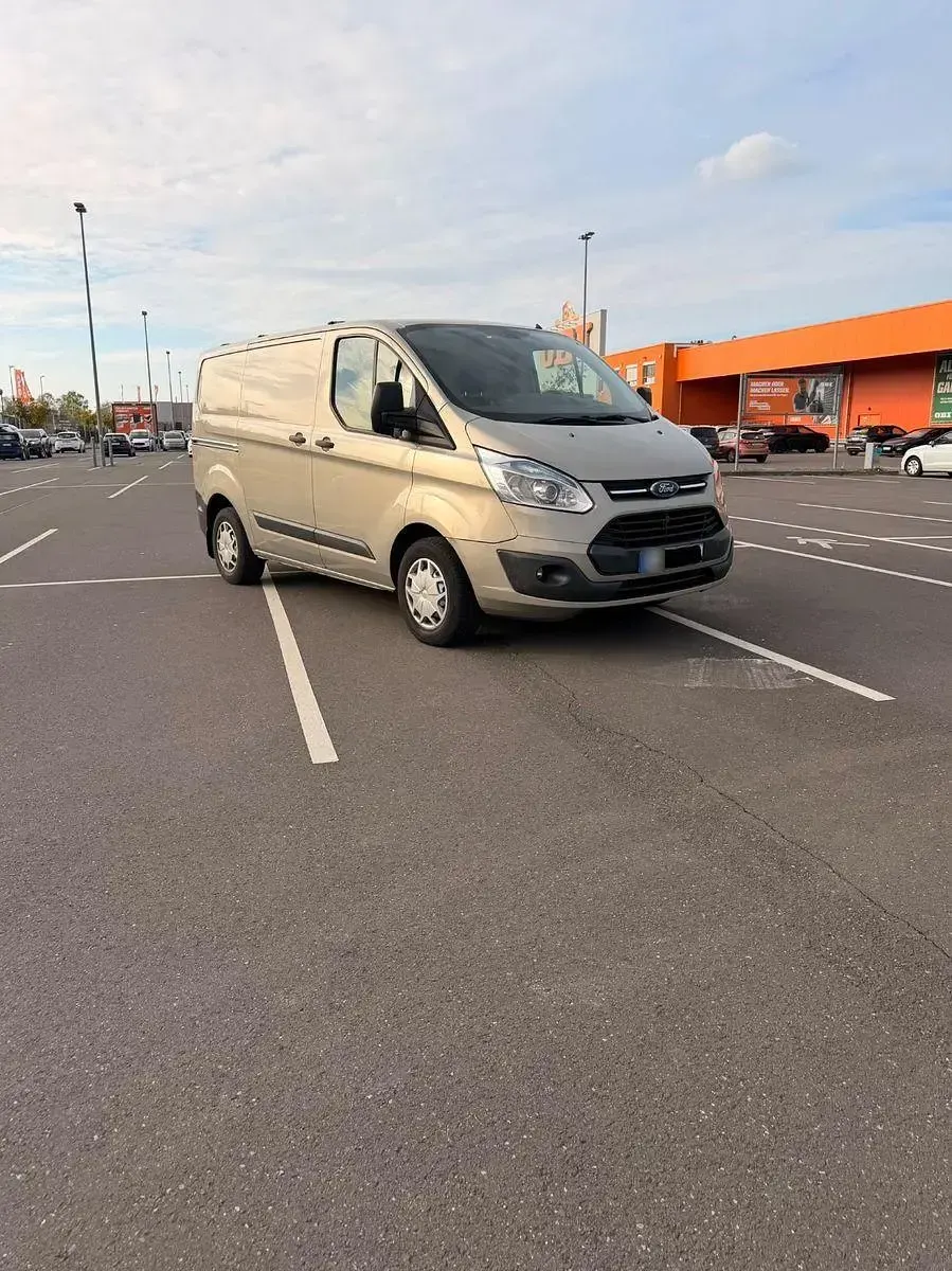 Używany Ford Transit Custom 211 KM (155 kW) 2014 Beżowy Minivan