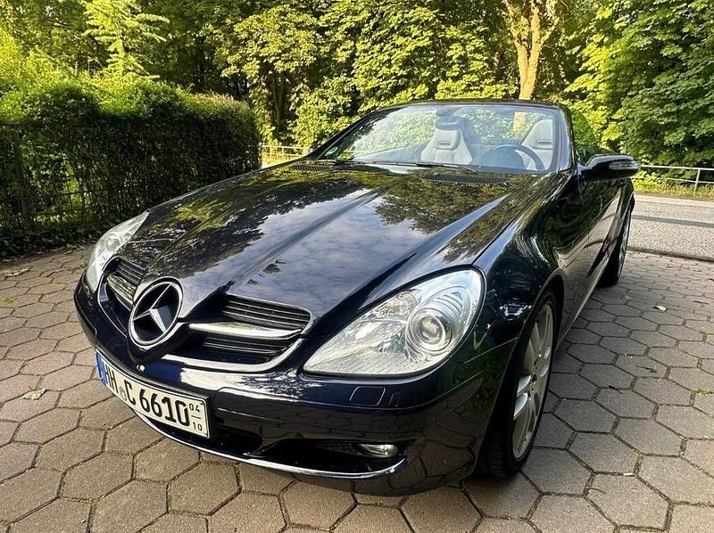 Gebraucht Mercedes SLK280 231 PS (169 kW) 2007 Blau Cabrio