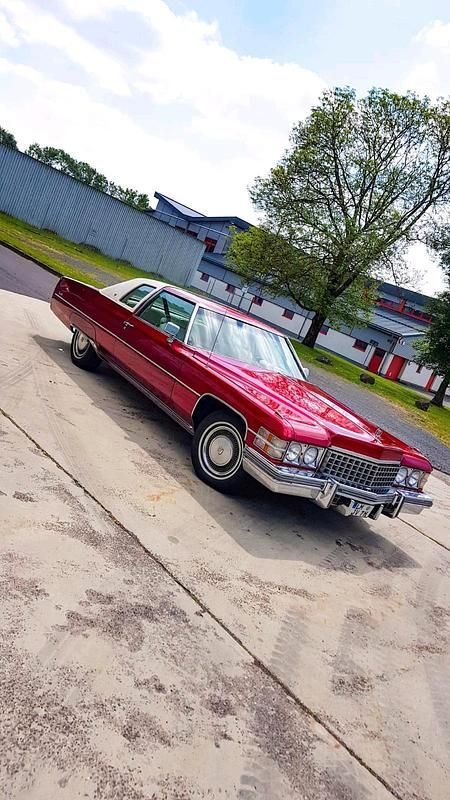 Rot Gebraucht 1973 Cadillac Deville Coupé | 16.000 € - Bild 1/4