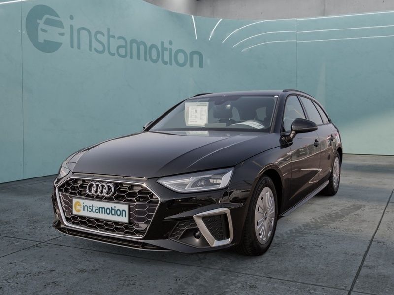 Schwarz Gebraucht 2024 Audi A4 S-Line Kombi | 38.640 € (Fairer Preis) - Bild 1/4