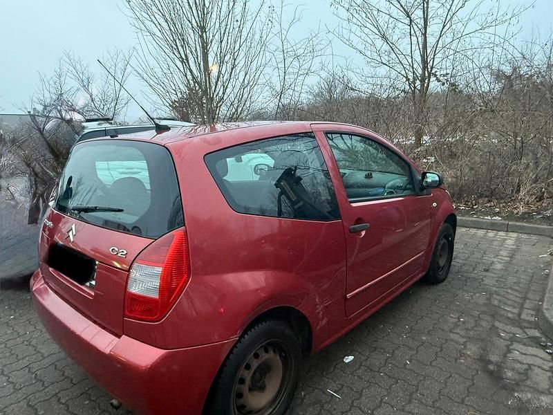 Gebraucht Citroën C2 2009 Rot Kleinwagen