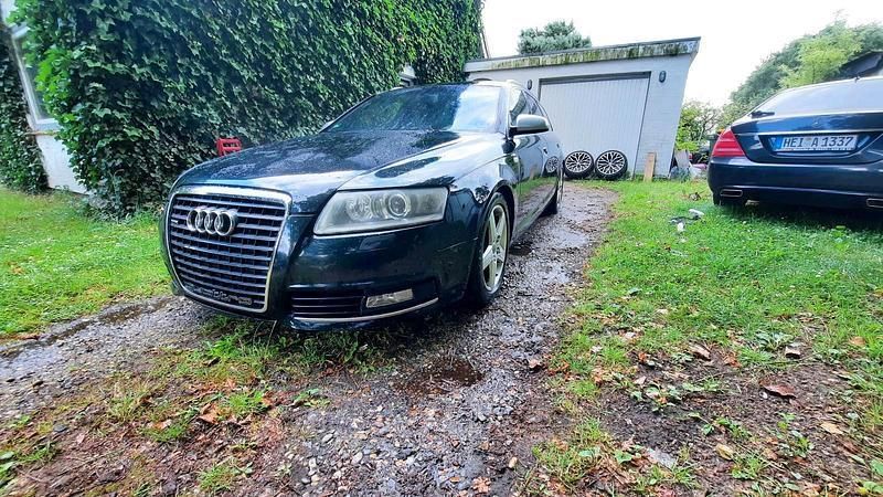 Schwarz Gebraucht 2006 Audi A6 S-Line Kombi | 2.199 € - Bild 1/4