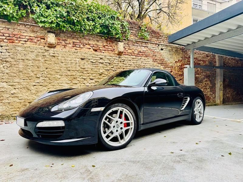 Schwarz Gebraucht 2009 Porsche Boxster S Cabrio | 31.900 € (Etwas zu teuer) - Bild 1/4