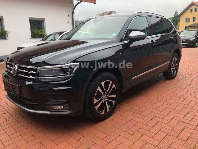 Gebraucht VW Tiguan Allspace United 150 PS (110 kW) 2021 Schwarz metallic SUV