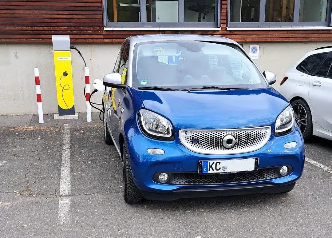 Occasion Smart ForFour Electric Drive 60 kW (82 ch) 2019 Bleue Berline