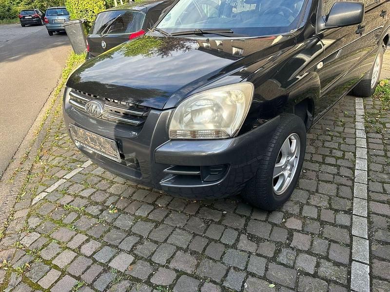 Schwarz Gebraucht 2007 Kia Sportage SUV | 2.500 € - Bild 1/4