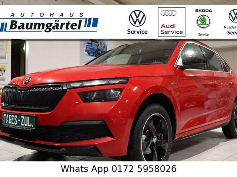 Rot Gebraucht 2023 Skoda Kamiq Monte Carlo SUV | 25.950 € (Teuer) - Bild 1/4