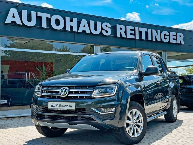 Grau Gebraucht 2020 VW Amarok Dark Label Abholung | 37.990 € (Etwas zu teuer) - Bild 1/4