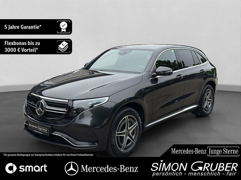 Graphitgrau (metallic) Gebraucht 2023 Mercedes EQC400 AMG SUV | 43.900 € (Fairer Preis) - Bild 1/4