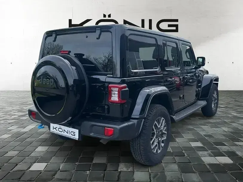 Gebraucht Jeep Wrangler Unlimited Sahara 272 PS (200 kW) 2022 Schwarz SUV