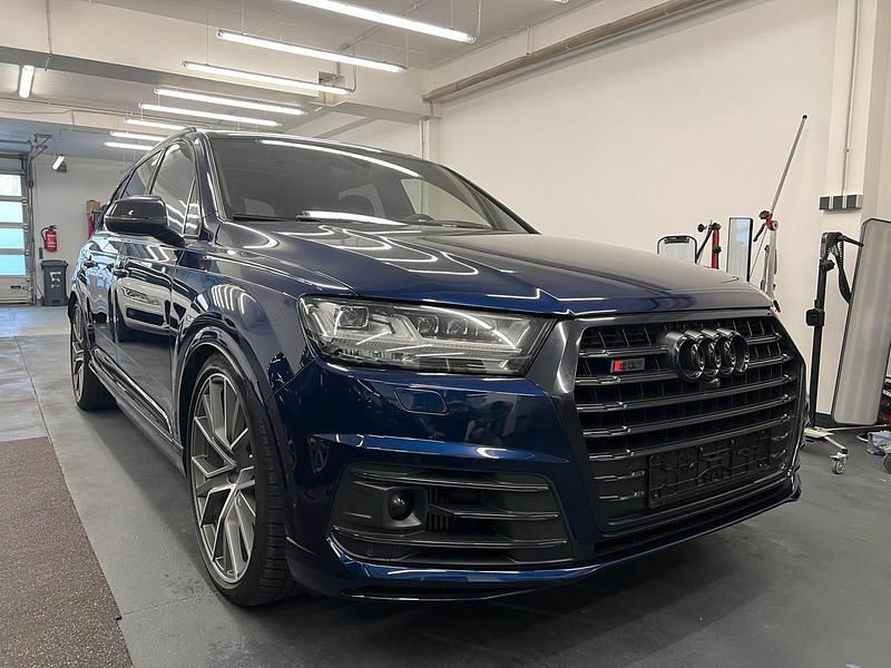 Gebraucht Audi SQ7 Advanced 435 PS (319 kW) 2018 Blau SUV