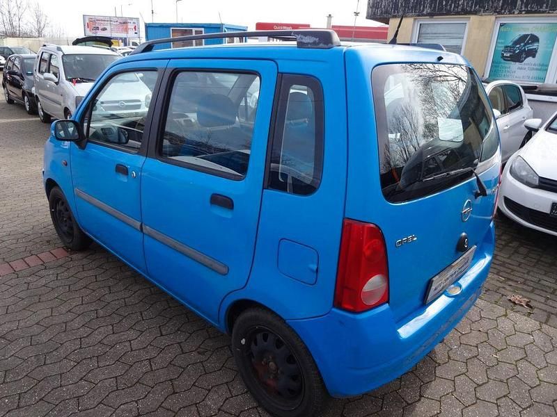 Gebraucht Opel Agila 75 PS (55 kW) 2002 Blau Van / Kleinbus