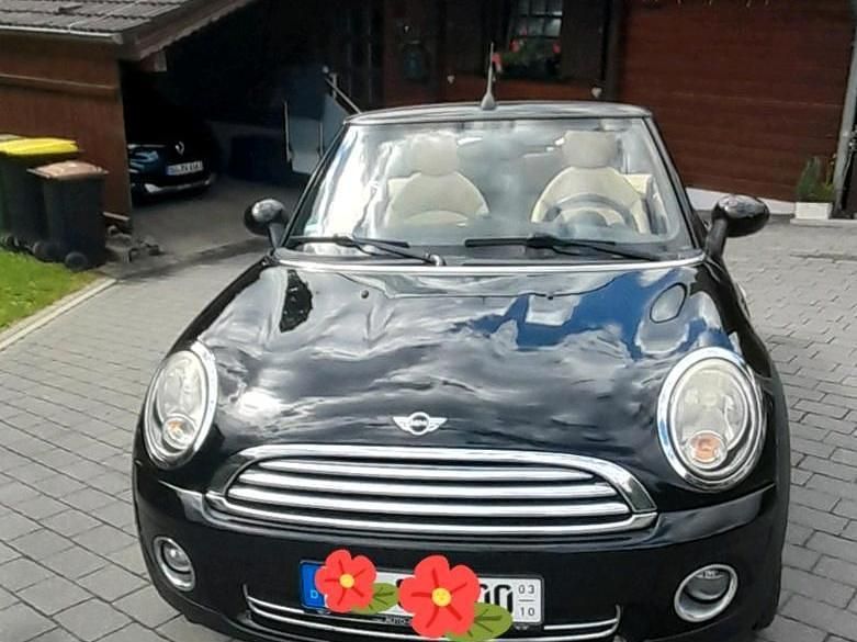 Schwarz Gebraucht 2009 Mini Cooper Cabriolet Cabrio | 7.100 € (Guter Preis) - Bild 1/4