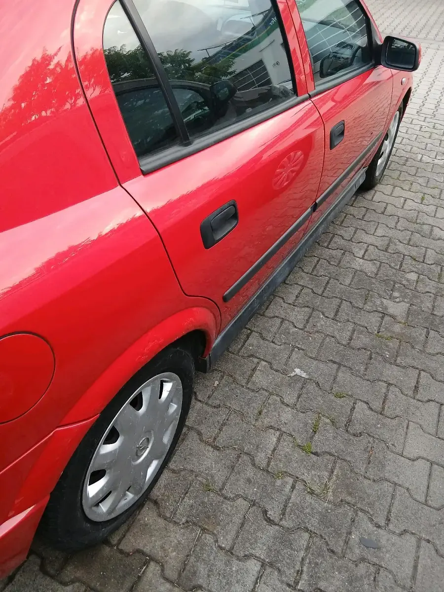 Gebraucht Opel Astra 101 PS (74 kW) 1998 Rot Kleinwagen